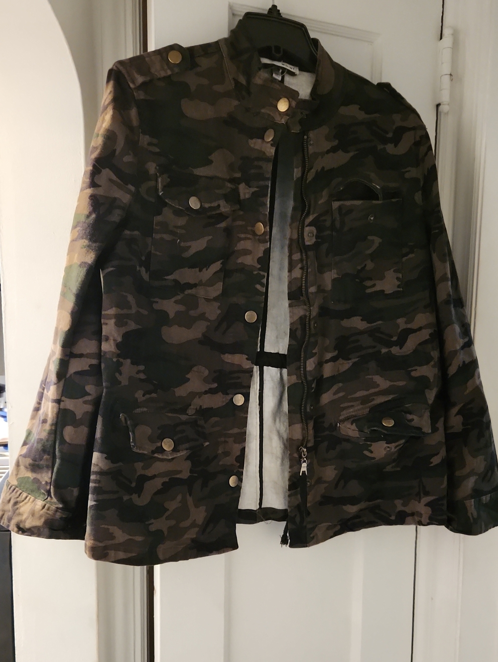 WD.NY Olive Camo Utility Jacket